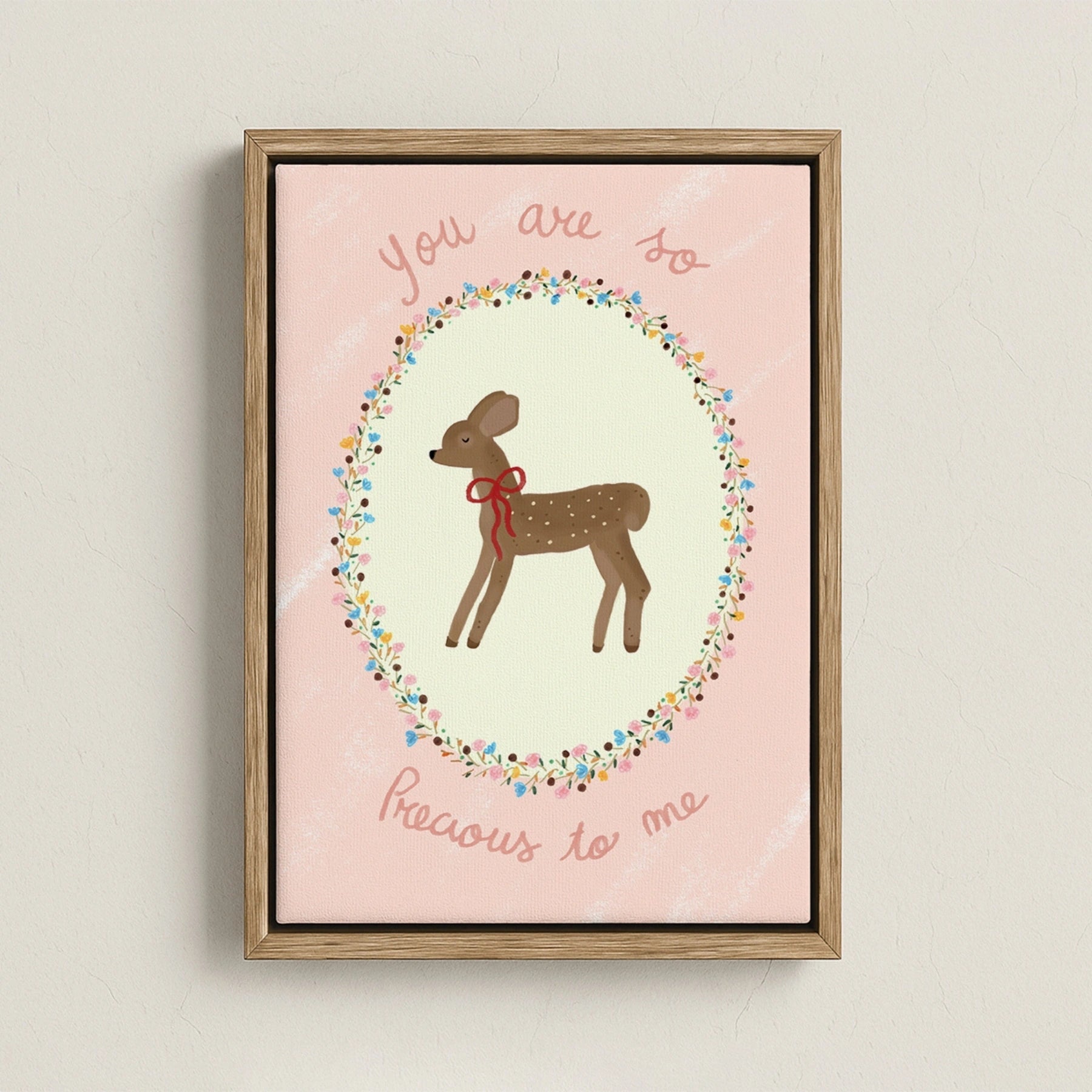 You Are So Precious to Me Nursery Canvas