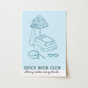 Spicy Book Club – Bookish Wall Art