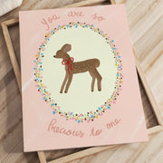 Vintage Deer – Nursery & Kids Canvas Wall Art