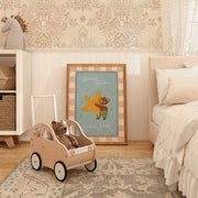 Twinkle Little Star With Bear – Nursery & Kids Wall Art