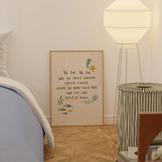 Coastal Inspirational Quote – Coastal Wall Art