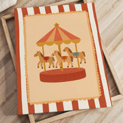 Carousel Horse – Nursery & Kids Canvas Wall Art