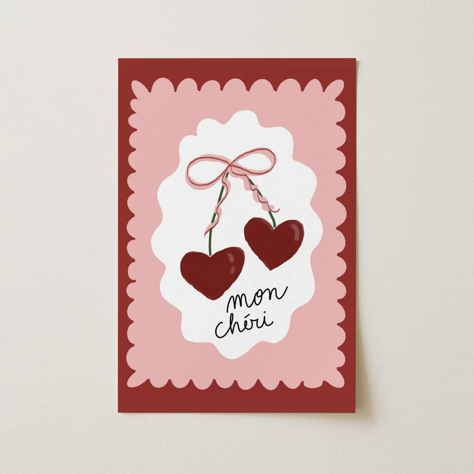 Mon Chéri Kitchen Wall Art, Kitchen Wall Decor