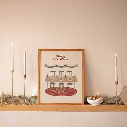 Festive Holiday Print