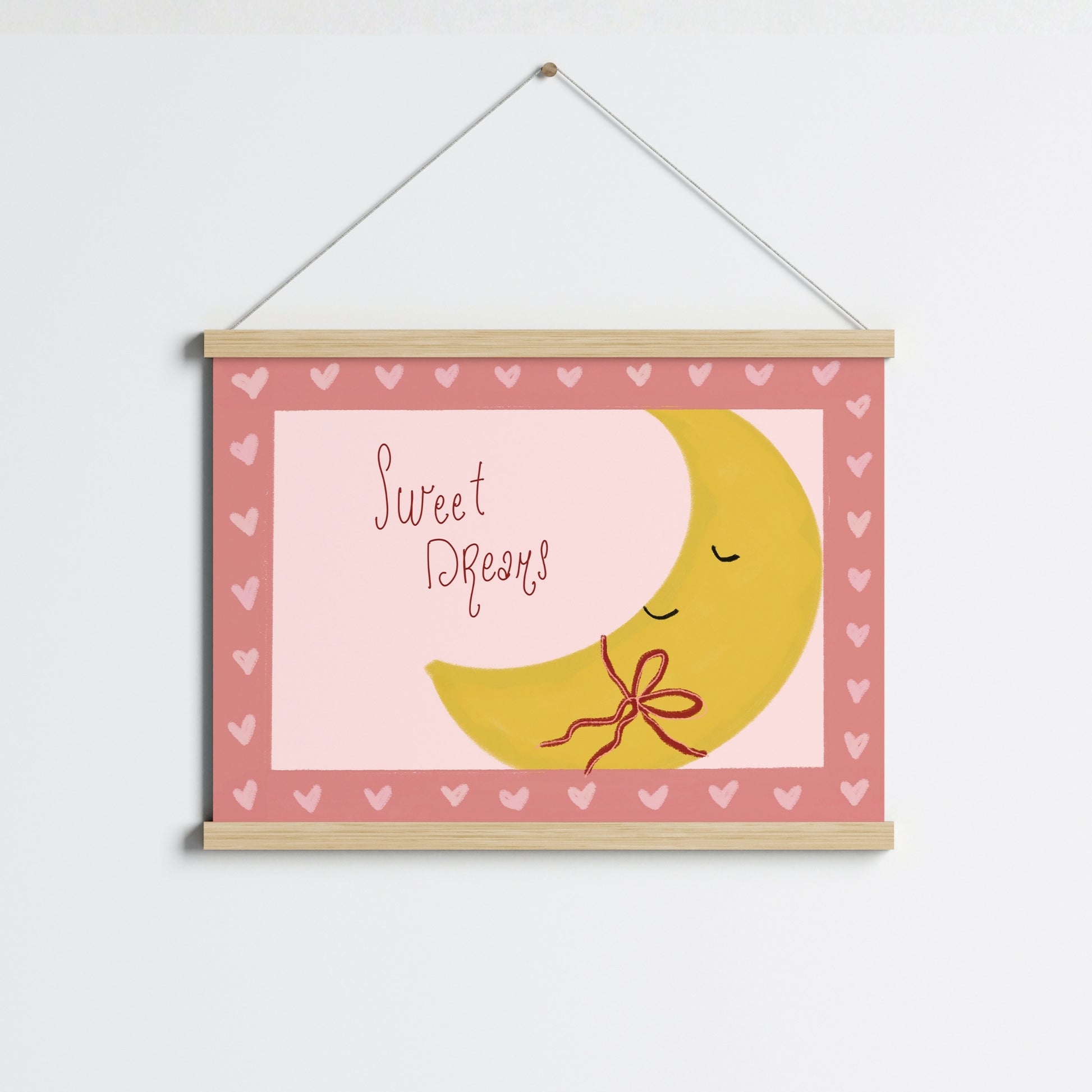 Pink Baby Girl Wall Art