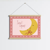 Pink Baby Girl Wall Art