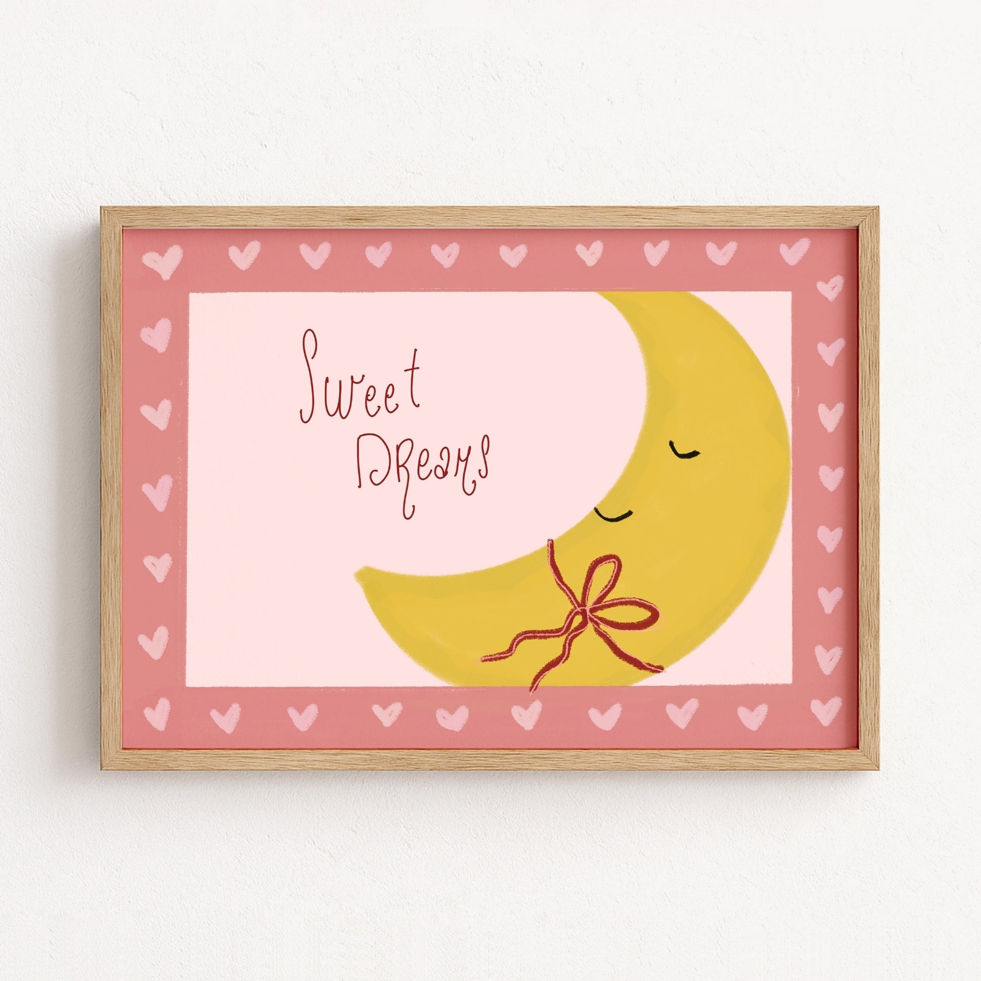 Pink Baby Girl Wall Art