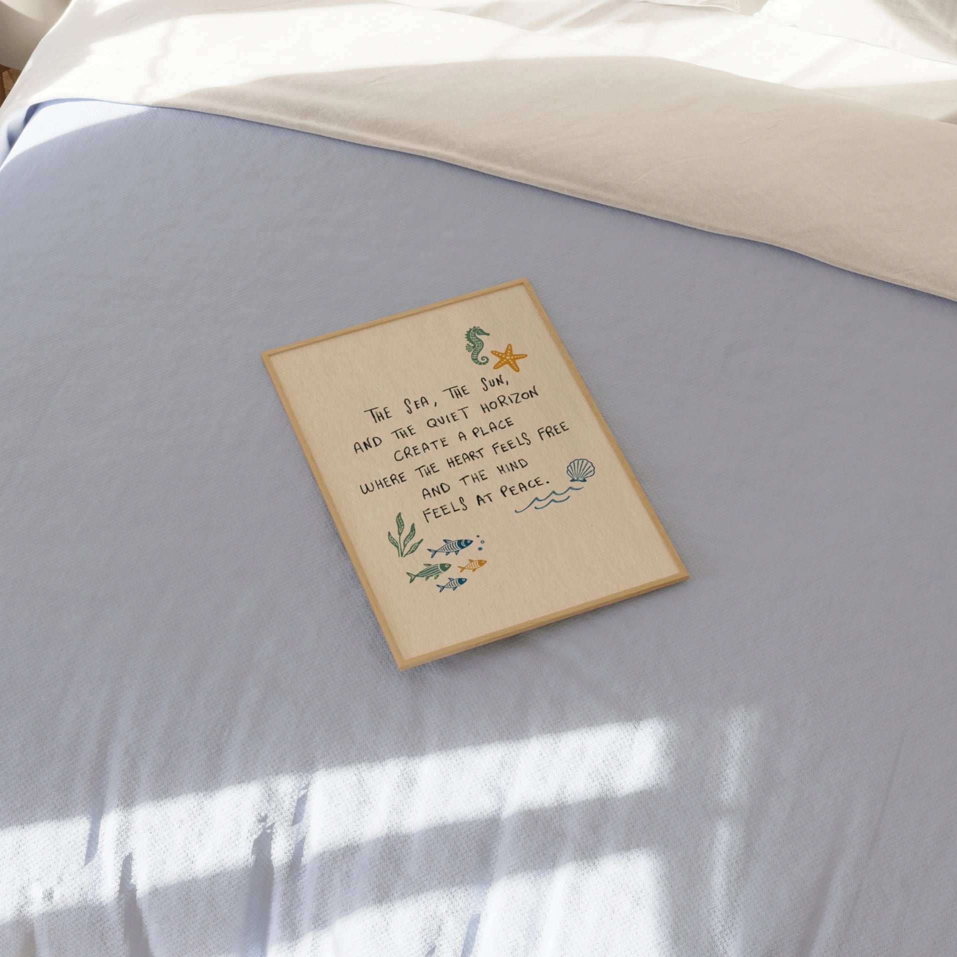 Décoration côtière sirène