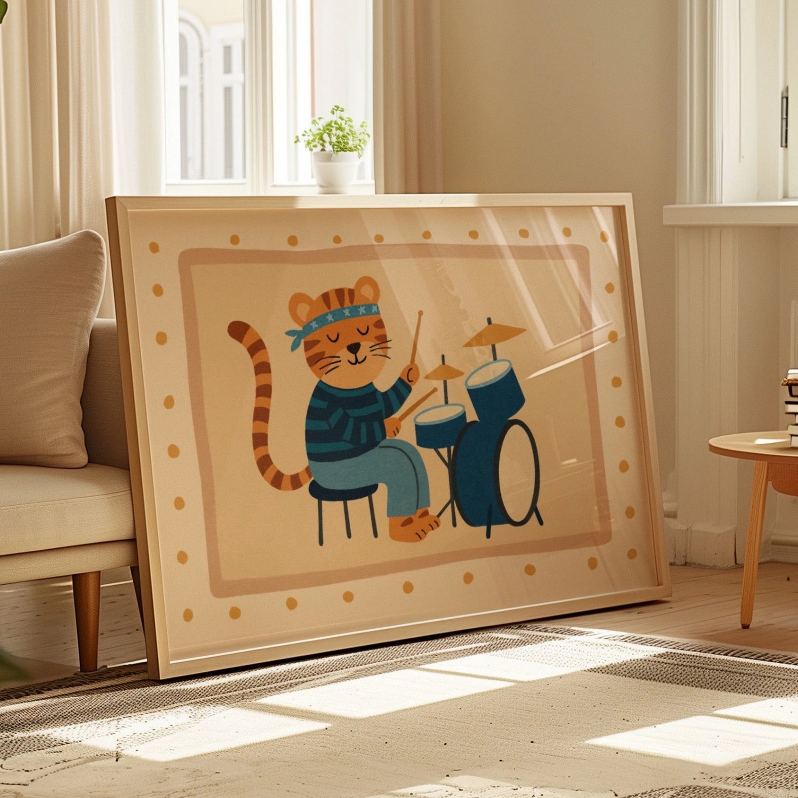 Music Band Baby Room Decor