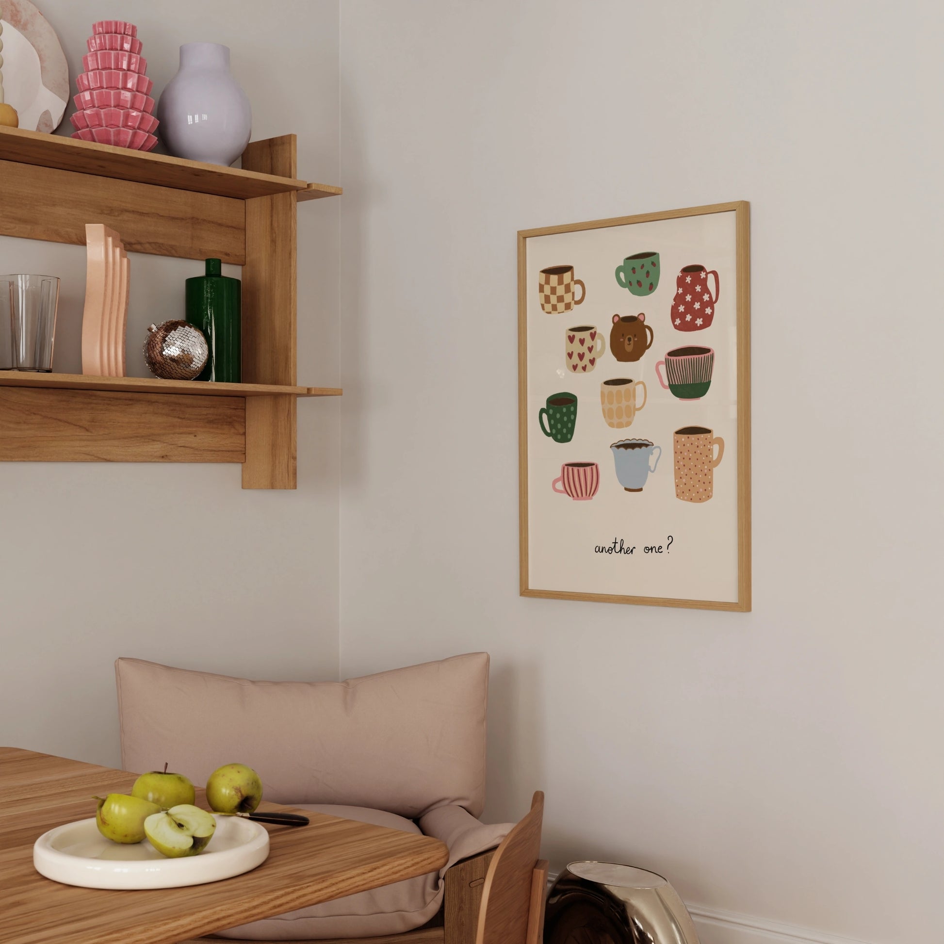 Cute Coffee Mug Print