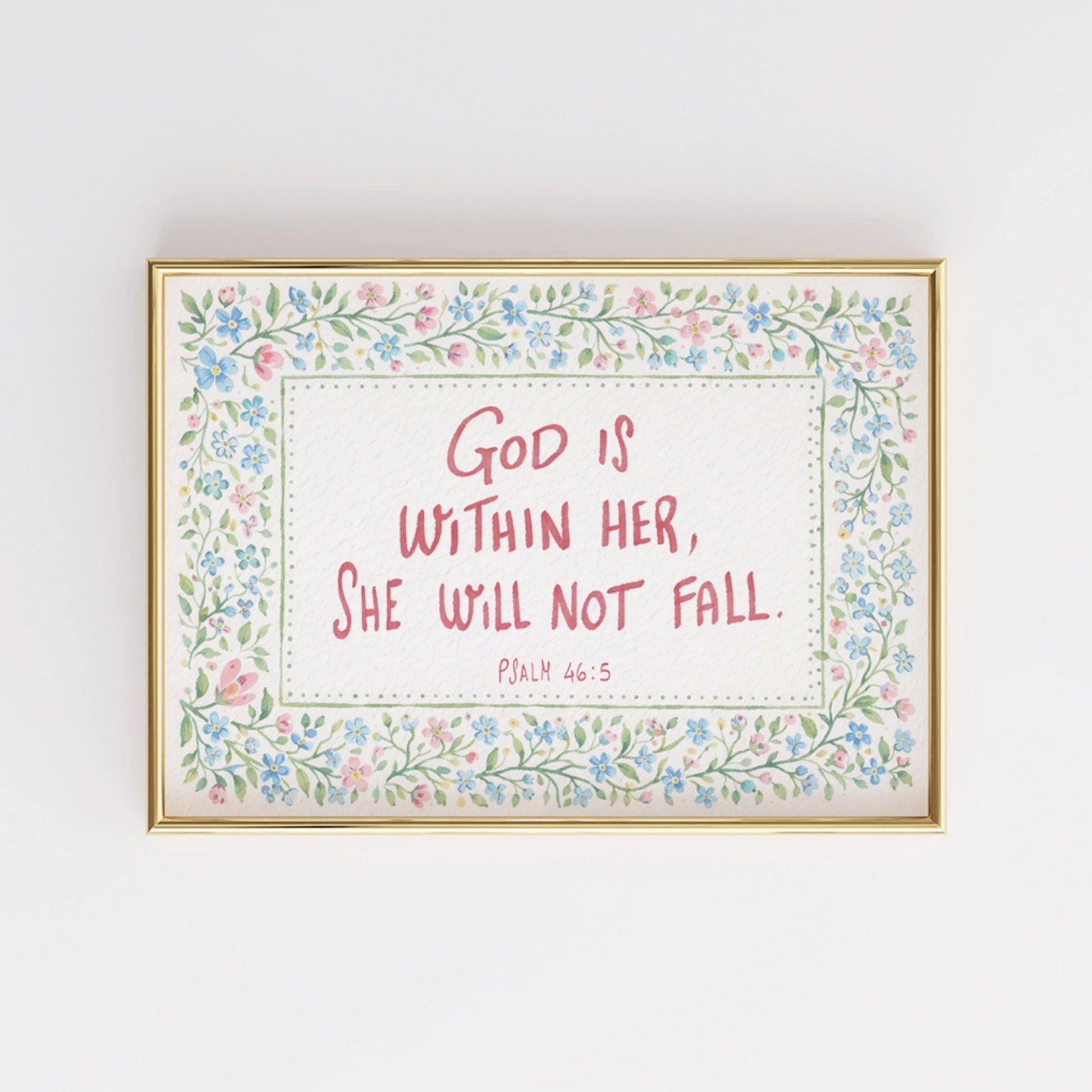 Décoration florale avec versets bibliques