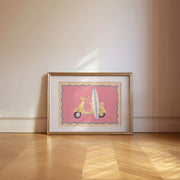 Surf Vespa - Poster costiero