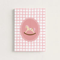 Pink Vintage Nursery Canvas Decor
