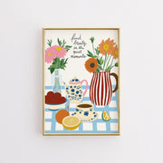 Cozy Vintage Inspired – Kitchen Wall Art