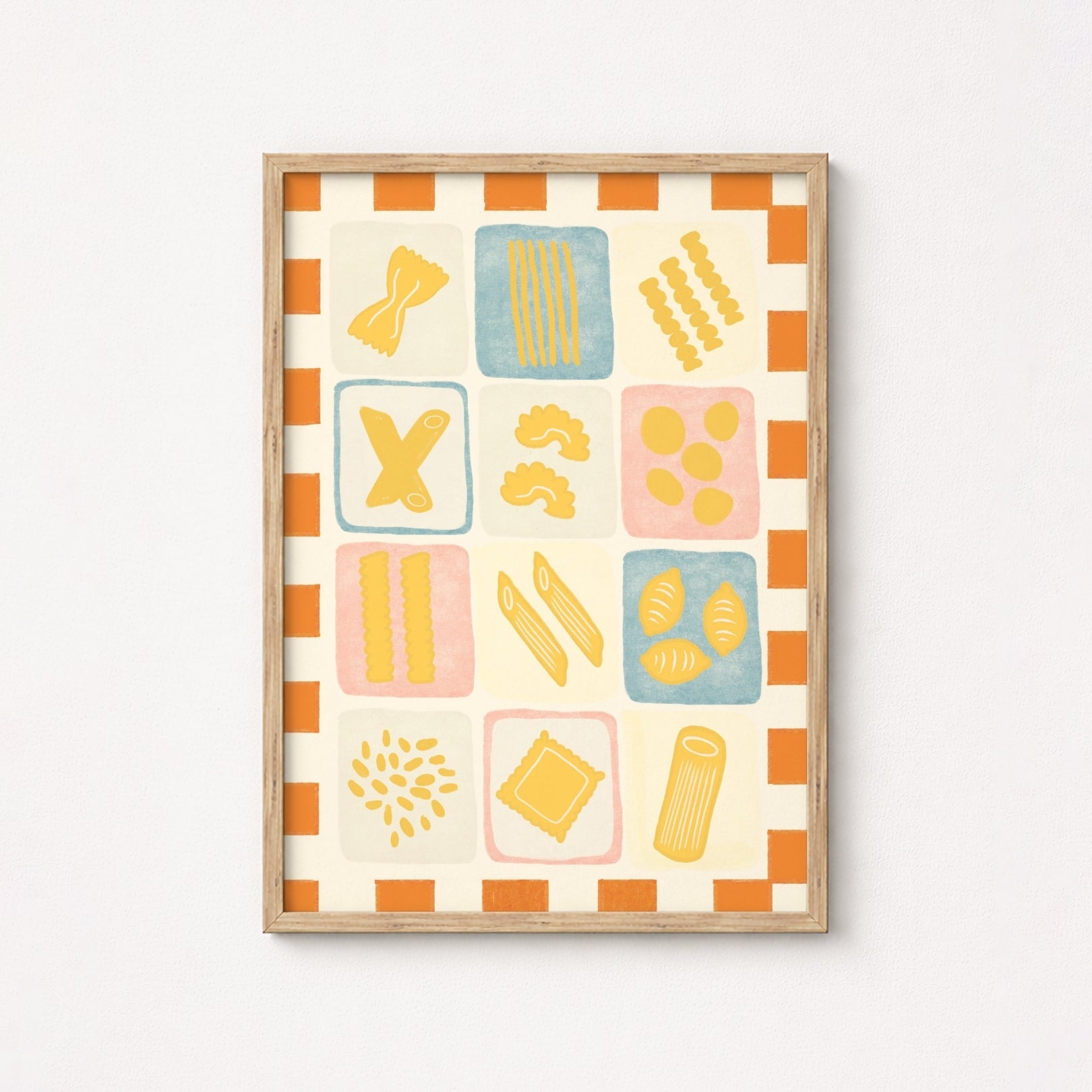 Colorful Retro Food