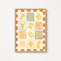 Colorful Retro Food