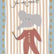You Are Magic Elephant - Nursery & Kids Wall Art