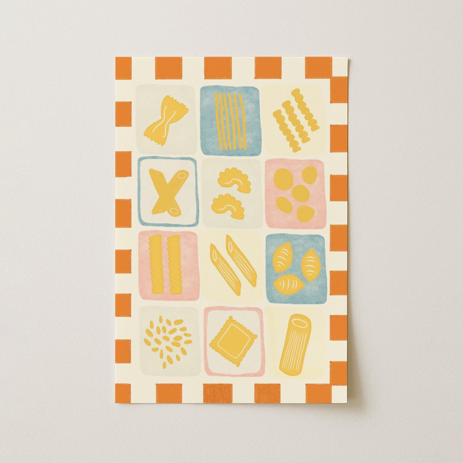 Colorful Retro Food