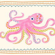 Pink Octopus – Coastal Wall Art