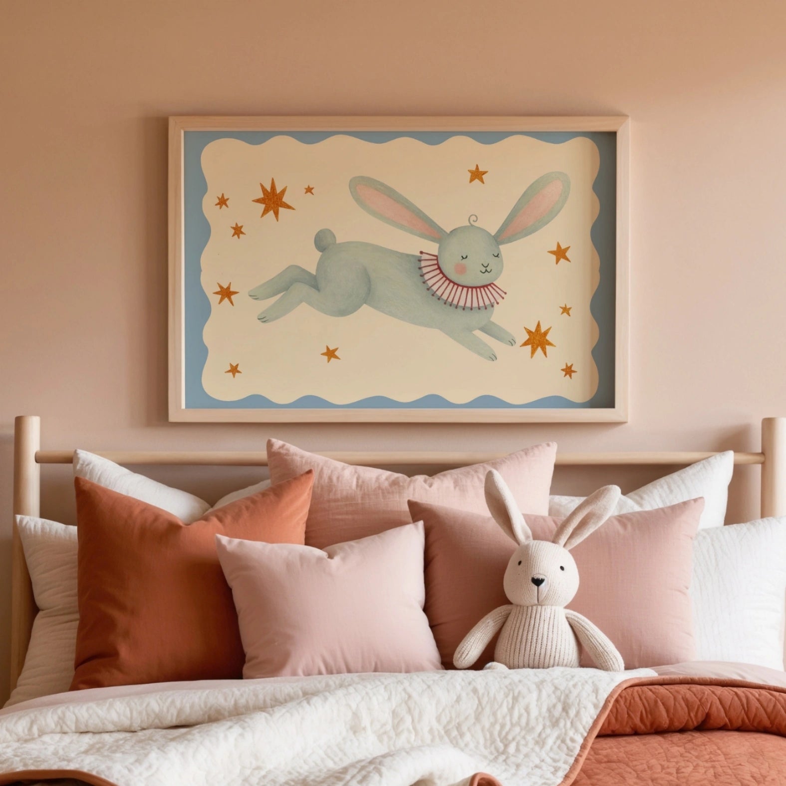 Cute Rabbit Wall Art