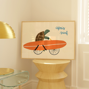 Après Surf - Poster costiero