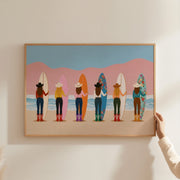 Coastal Cowgirl Surf Sisters – Coastal Wall Art