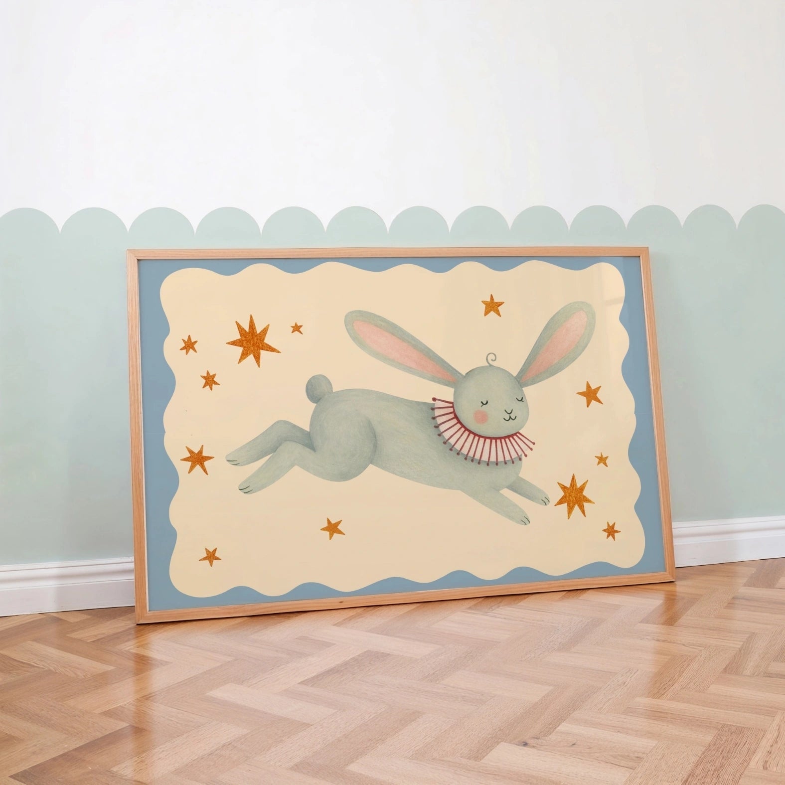 Cute Rabbit Wall Art