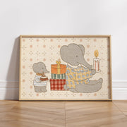 Elephant Party – Nursery & Kids Wall Art