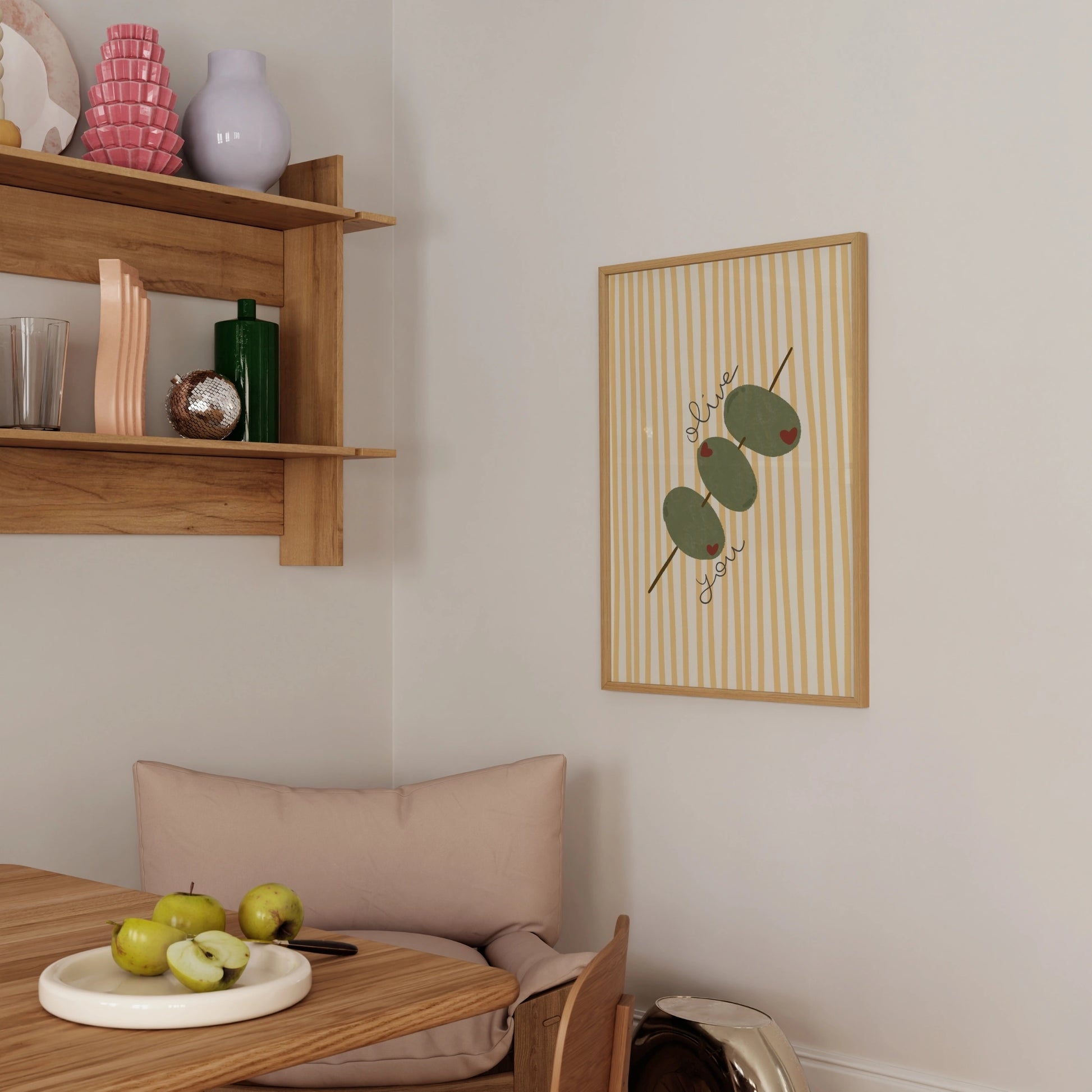 Olive You Kitchen Wall Art