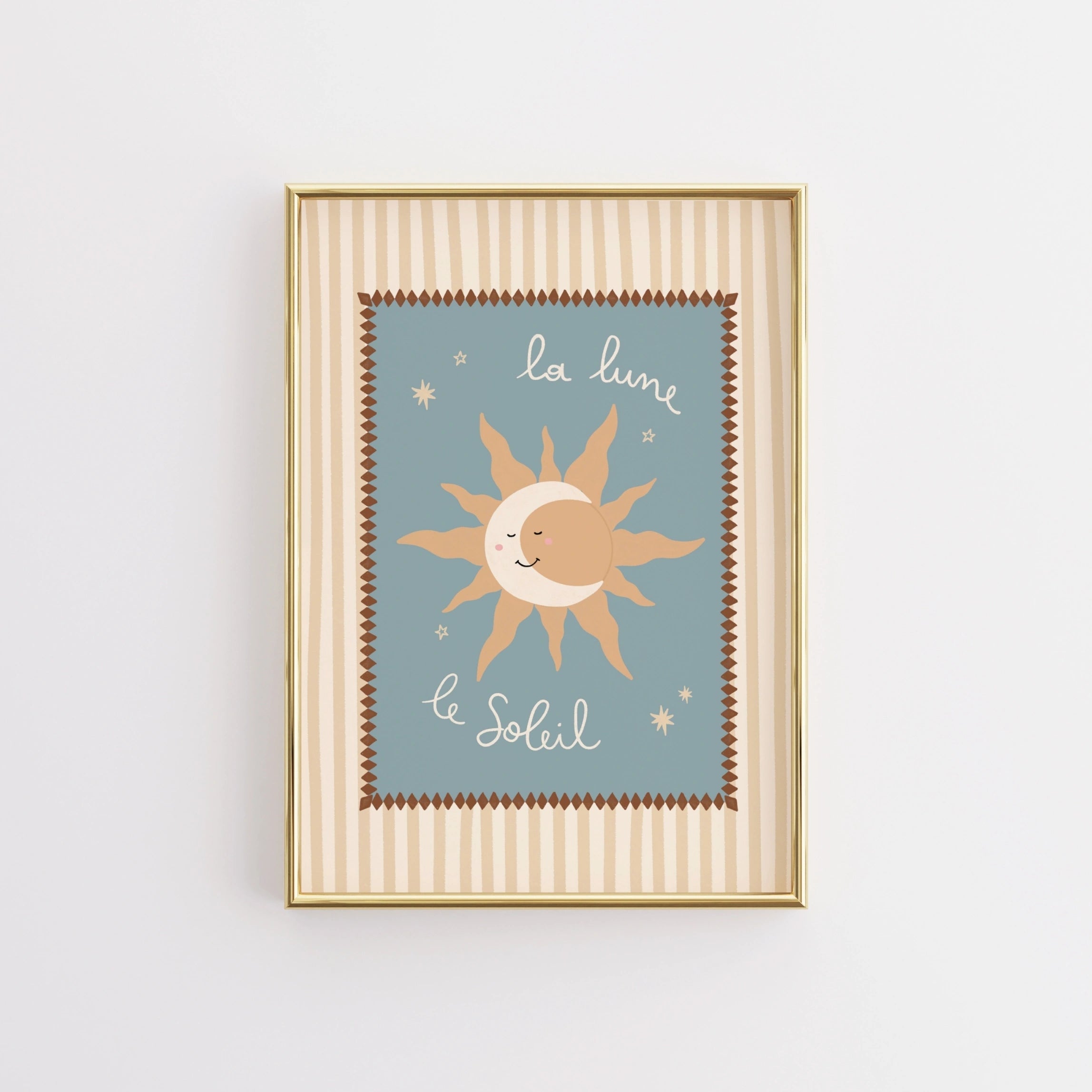 Decorazione celestiale neutra per cameretta