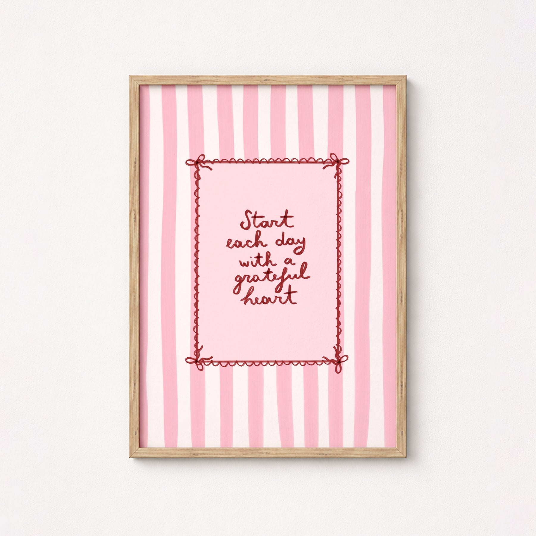 Daily Gratitude Gift, Christian Wall Decor