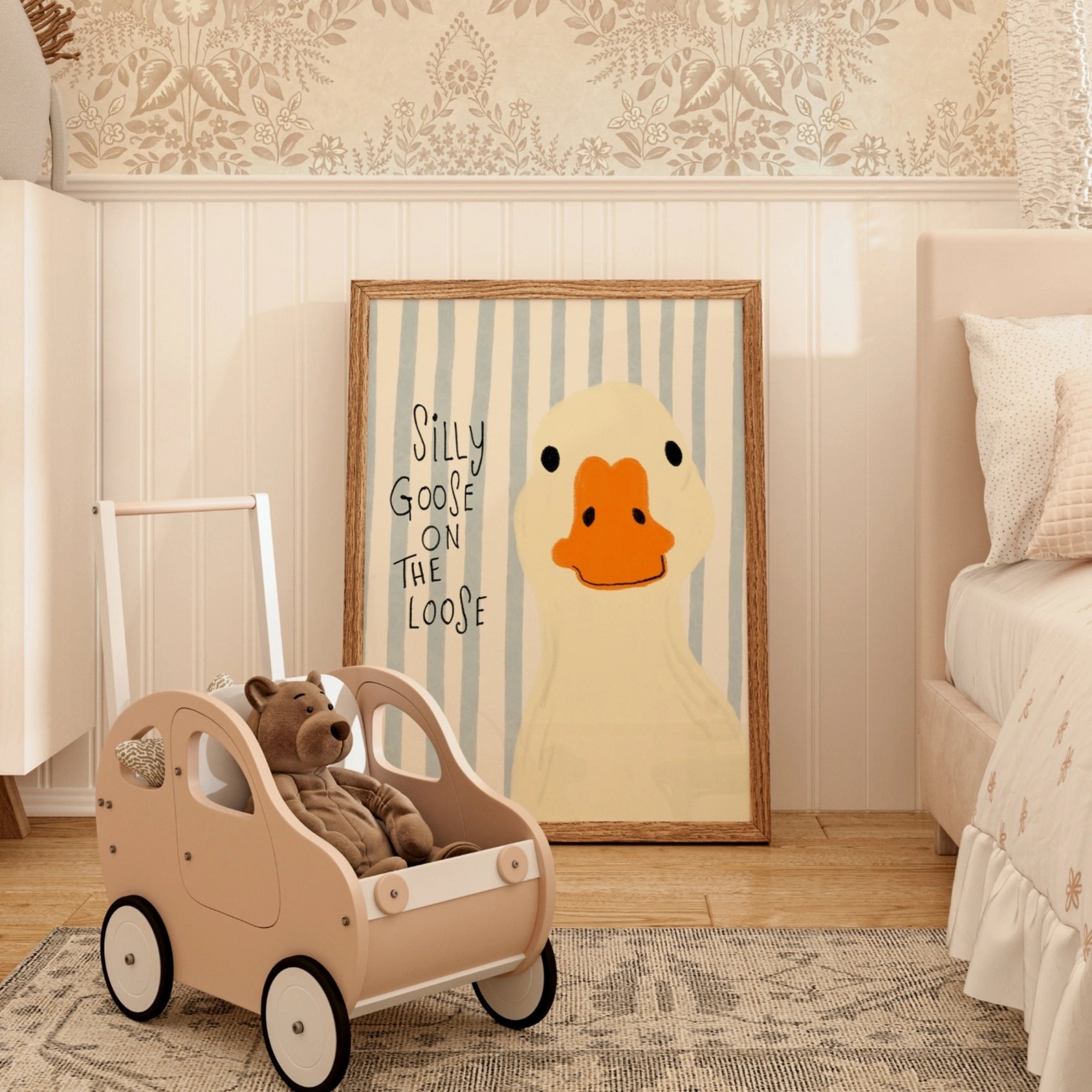 Stampa per bambini Silly Goose