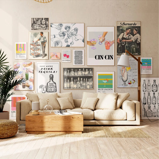 Bar Cart Decor, over 300 prints