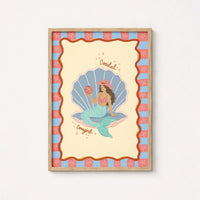 Western Mermaid Print
