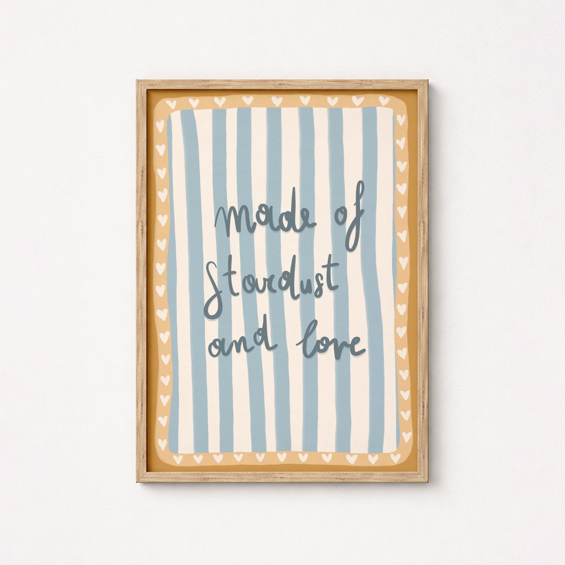 Arte de pared neutral para habitación de bebé, decoración colorida para niños