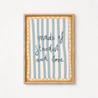 Arte de pared neutral para habitación de bebé, decoración colorida para niños