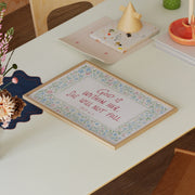 Floral Bible Verse Decor - Poster cristiano