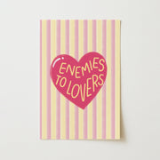 Enemies to Lovers – Bookish Wall Art