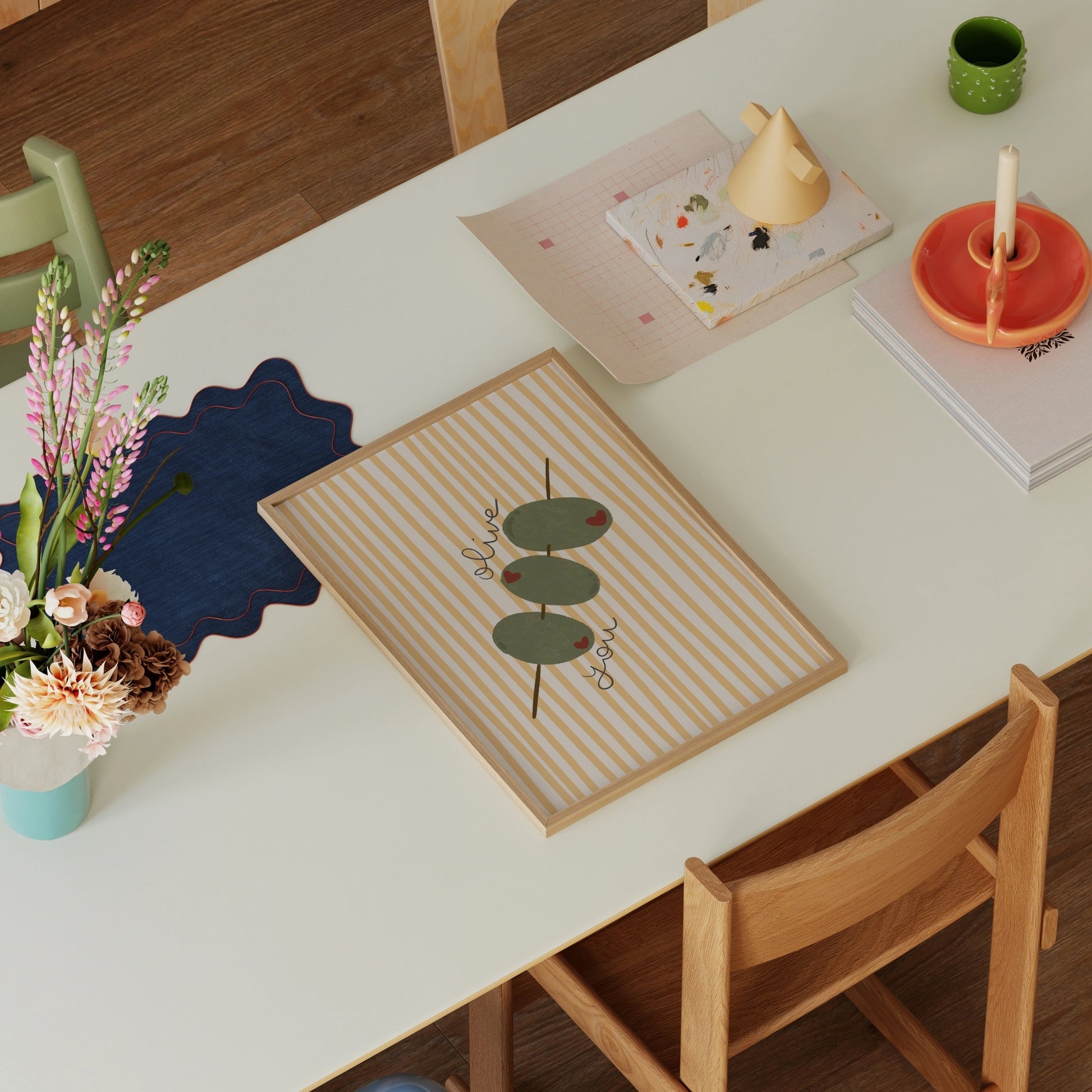 Olive You Kitchen Wall Art