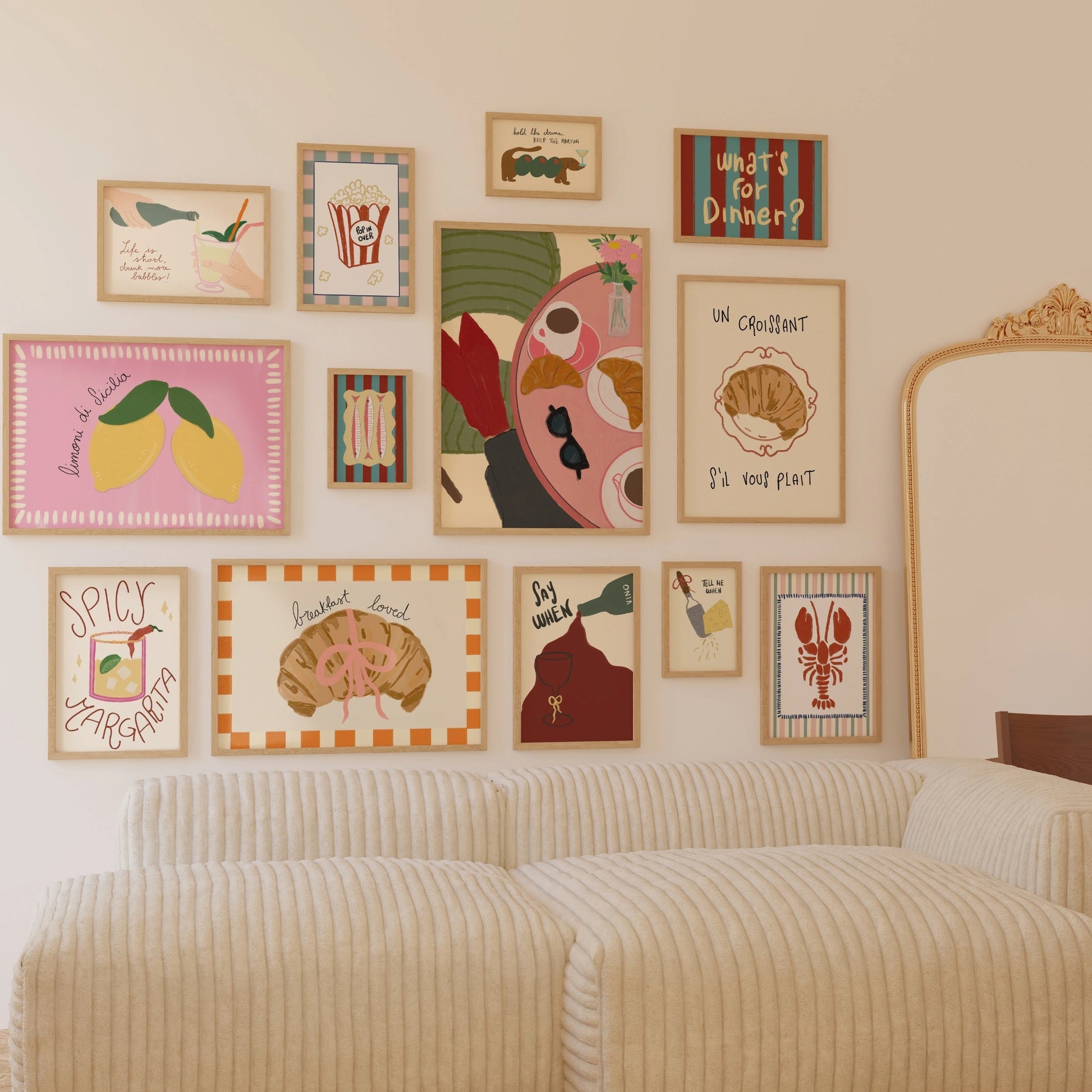 Cucina fatta a mano, oltre 100 stampe