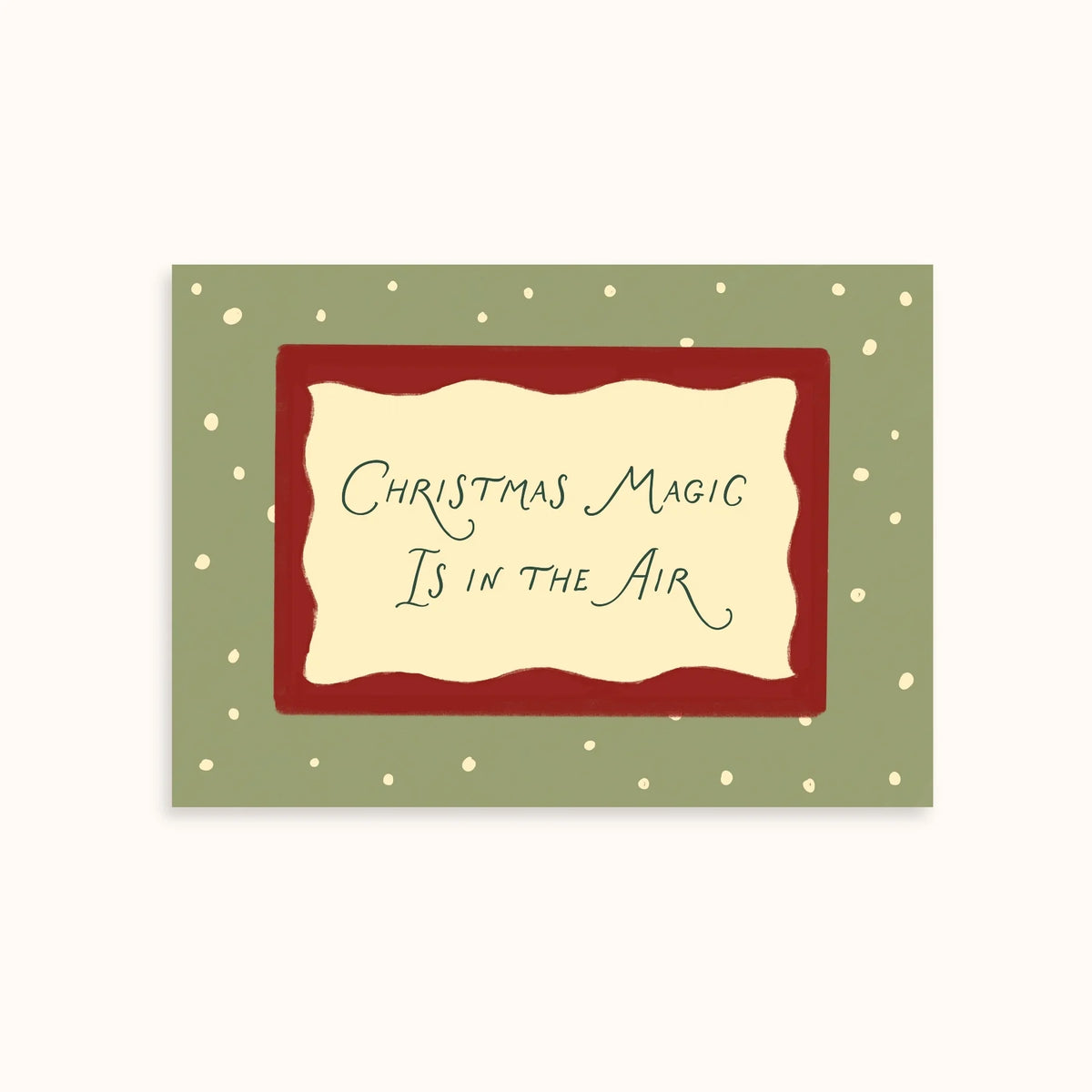 Carrusel navideño y frase mágica vintage – Set de 2 pósters navideños