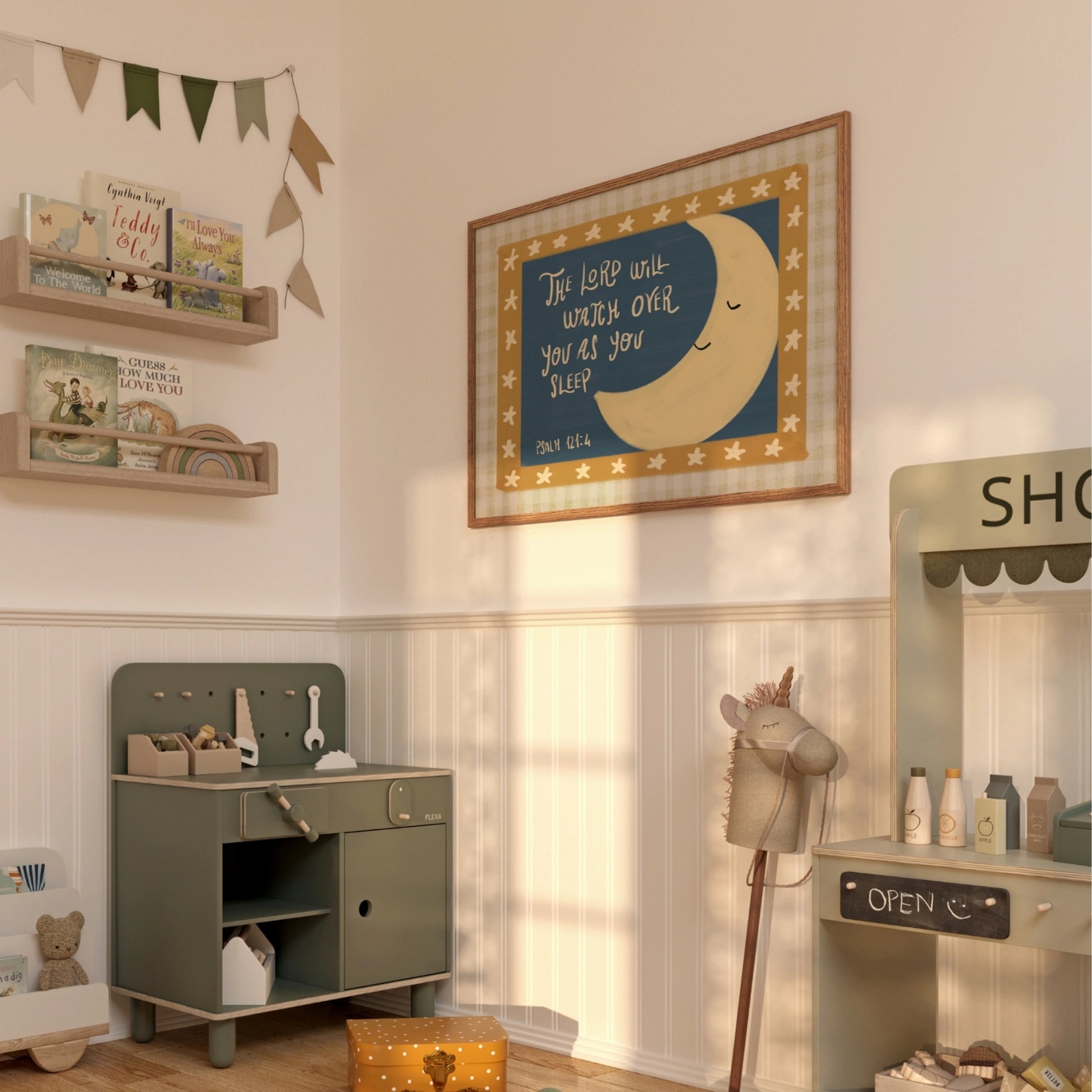 Baby Sleep Christian Decor