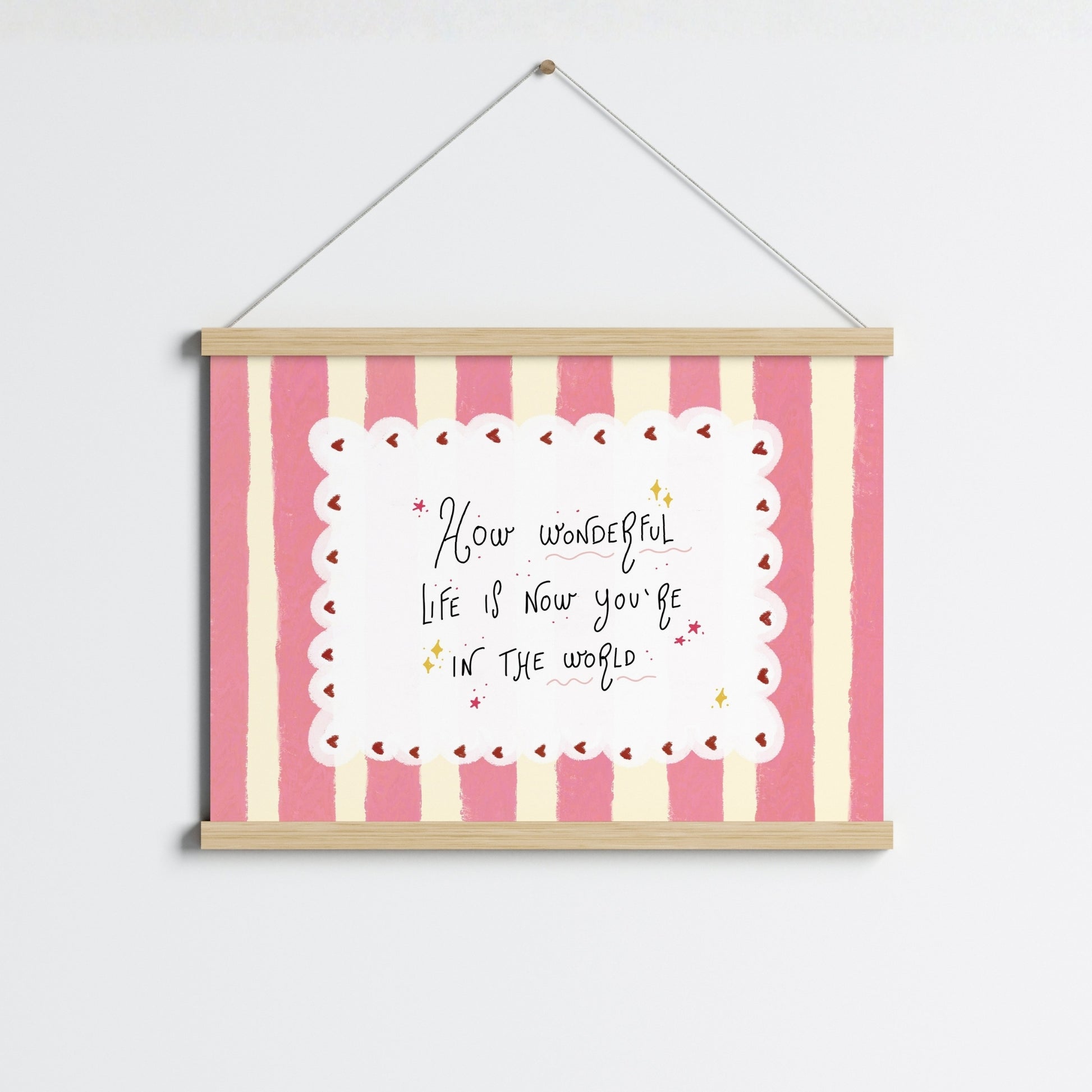 Whimsical Girl Quote, Girls Room Decor