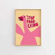 Stop Panicking – Maximalist Wall Art