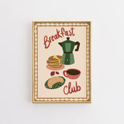 Breakfast Illustration Decor – Kitchen Wall Art