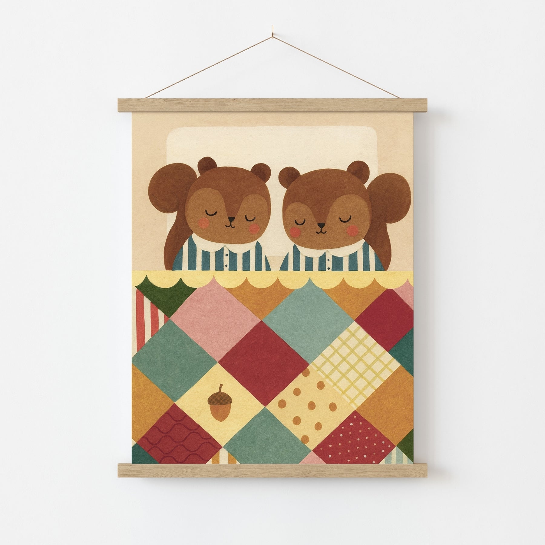 Sweet Dreams Little One Print, Vintage Nursery Decor