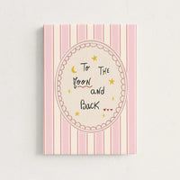 Tela per cameretta dei bambini "To the Moon and Back" 