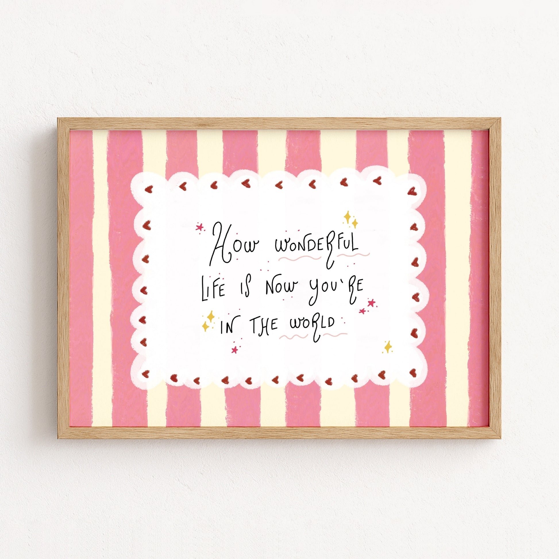 Whimsical Girl Quote, Girls Room Decor