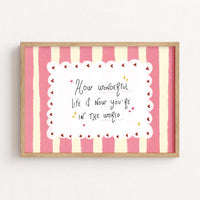 Whimsical Girl Quote, Girls Room Decor