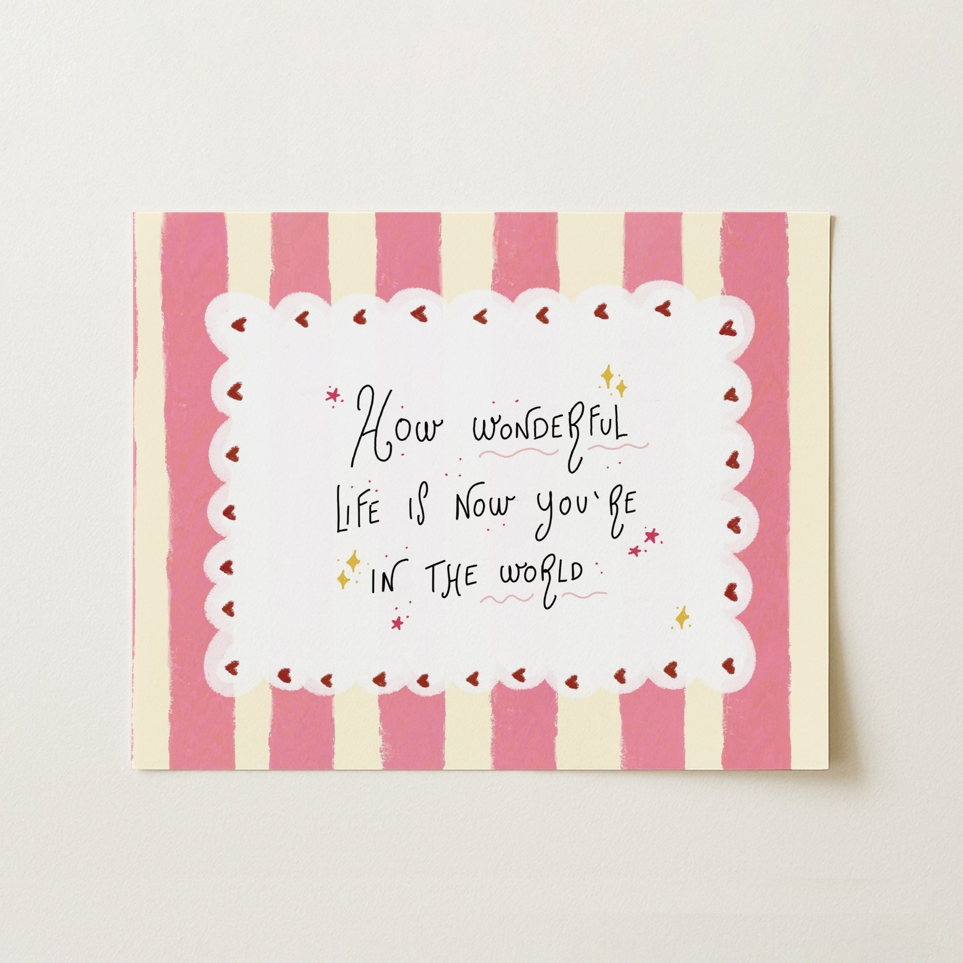 Whimsical Girl Quote, Girls Room Decor
